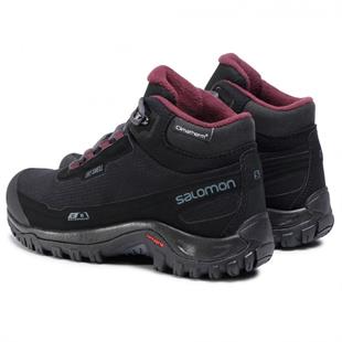 Salomon 411105 Shelter CS WP W Black/Ebony/ WineTasting Kadın Outdoor Bot
