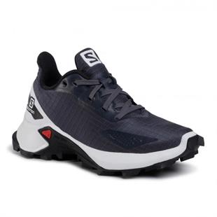 Salomon 411160 Alphacross Blast J India Ink/White/Black Kadın Outdoor Ayakkabı