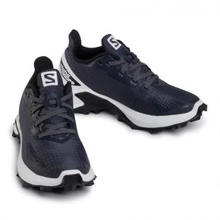 Salomon 411160 Alphacross Blast J India Ink/White/Black Kadın Outdoor Ayakkabı