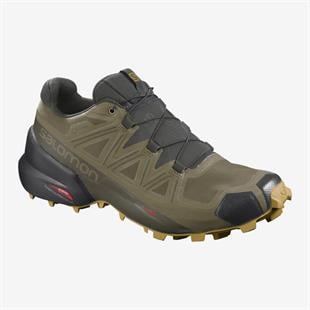 Salomon 411174 Speedcross 5 GTX Martini Olive / Peat/Arrowwod Erkek Outdoor Ayakkabı