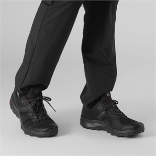 Salomon 411203 Outline Prism Gtx Black/Black/Castor Gray Erkek Outdoor Ayakkabı