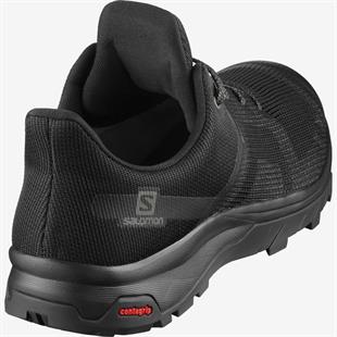 Salomon 411203 Outline Prism Gtx Black/Black/Castor Gray Erkek Outdoor Ayakkabı