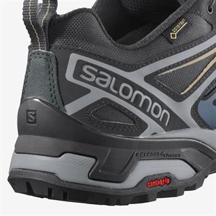 Salomon 411685 X Ultra 3 GTX Dark Denim/Copen Blue/Pale Khaki Erkek Outdoor Ayakkabı