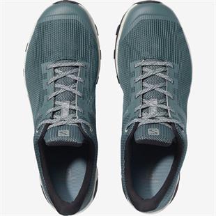 Salomon 412333 Outline Prism GTX Stormy Weather/Vanilla Icy Black Erkek Outdoor Ayakkabı