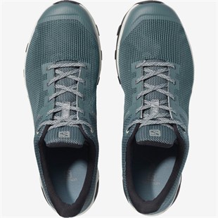 Salomon 412333 Outline Prism GTX Stormy Weather/Vanilla Icy Black Erkek Outdoor Ayakkabı
