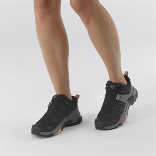 Salomon 412851 X Ultra 4 W Black/Quiet Shade/Sirocco Kadın Outdoor Ayakkabı
