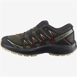 Salomon 412869 XA PRO 3D J Olive Night/Safari/Rooibos Tea Kadın Outdoor Ayakkabı