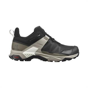 Salomon 412881 X Ultra 4 Gtx Black/Vintage Kaki/Vanilla Ice Erkek Outdoor Ayakkabı