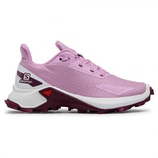 Salomon 412900 Alphacross Blast J Orchid/White/Plum Caspia Kadın Outdoor Ayakkabı