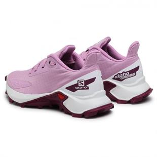 Salomon 412900 Alphacross Blast J Orchid/White/Plum Caspia Kadın Outdoor Ayakkabı