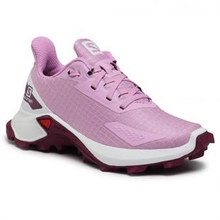 Salomon 412900 Alphacross Blast J Orchid/White/Plum Caspia Kadın Outdoor Ayakkabı