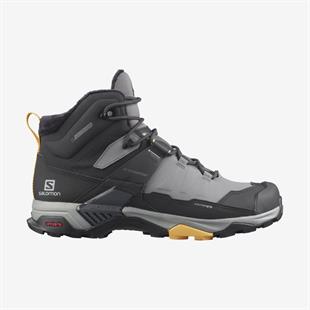 Salomon 413552 X Ultra 4 Mid Winter Quiet Shade/Black/Warm Apricot Erkek Outdoor Bot