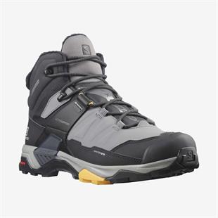 Salomon 413552 X Ultra 4 Mid Winter Quiet Shade/Black/Warm Apricot Erkek Outdoor Bot