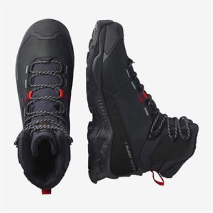 Salomon 413666 Quest Winter TS CSWP Black/Goji Berry/Monument Erkek Outdoor Bot