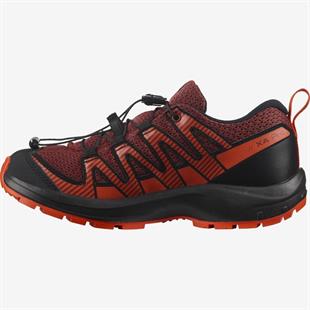 Salomon 414362 Xa Pro 3D V8 J Madder Brown/Black/Red Orange Kadın Outdoor Ayakkabı