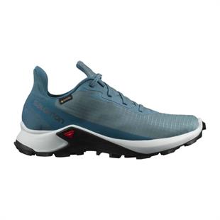 Salomon 414475 Alphacross 3 Gtx W Bluestone/White/Mallar Blue Kadın Outdoor Ayakkabı