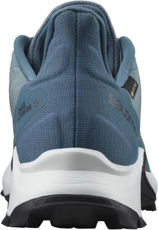 Salomon 414475 Alphacross 3 Gtx W Bluestone/White/Mallar Blue Kadın Outdoor Ayakkabı