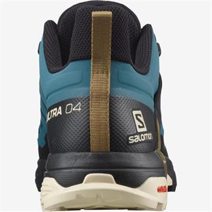 Salomon 414530 X Ultra 4 Mallard Blue/Bleached Sand/Bronze Erkek Outdoor Ayakkabı
