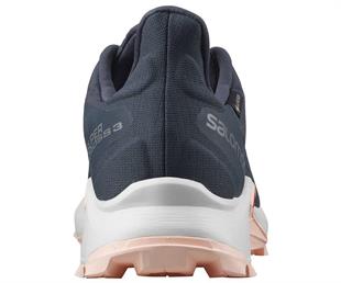 Salomon 414564 Supercross 3 GTX W India Ink/Vanilla Ice/Peachy Keen Kadın Outdoor Ayakkabı