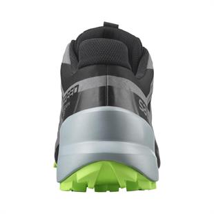 Salomon 414614 Speedcross 5 Gtx Black/Quite Shade/Green Gecko Erkek Outdoor Ayakkabı