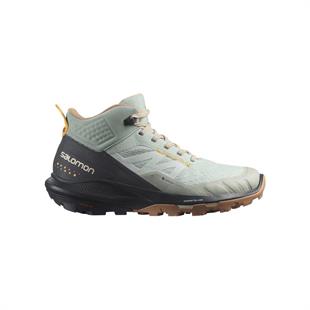 Salomon 415938 OUTpulse Mid GTX W Wrought Iron/Ebony/Blazing Orange Kadın Outdoor Bot