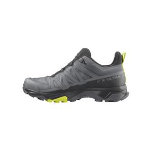 Salomon 416229 X Ultra 4 GTX Quiet Shade/Black/Evening Primrose Erkek Outdoor Ayakkabı