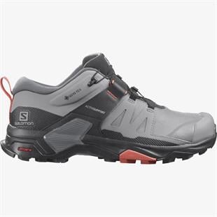 Salomon 416231 X Ultra 4 GTX W Alloy/Quiet Shade/Burnt Sienna Kadın Outdoor Ayakkabı