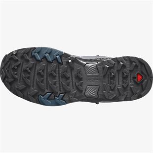 Salomon 416249 X Ultra 4 Mid GTX W Quarry/Black/Legion Blue Kadın Outdoor Bot