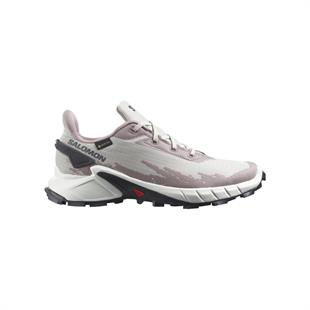 Salomon 417232 Alphacross 4 GTX W Ashes of Roses/White/Ebony Kadın Outdoor Ayakkabı