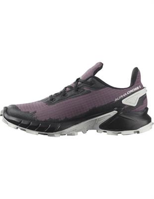 Salomon 417252 Alphacross 4 W Moonscape Black/Lunar Rock Kadın Outdoor Ayakkabı