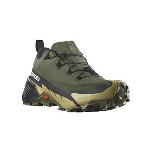Salomon 417308 Cross Hike GTX 2 Olive Night/Black/Gray Green Erkek Outdoor Ayakkabı