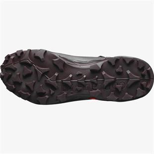 Salomon 417310 Cross Hike Mid GTX 2 W Black/Chocolate Plum/Black Kadın Outdoor Bot