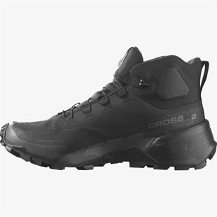 Salomon 417358 Cross Hike Mid Gtx 2 Black/Black/Magnet Erkek Outdoor Bot