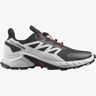 Salomon 417366 Supercross 4 Black/White/Fiery Red Erkek Outdoor Ayakkabı