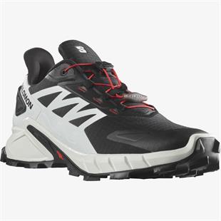 Salomon 417366 Supercross 4 Black/White/Fiery Red Erkek Outdoor Ayakkabı