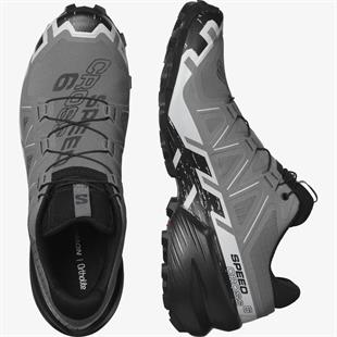 Salomon 417380 Speedcross 6 Quiet Shade/Black/Pearl Blue Erkek Outdoor Ayakkabı