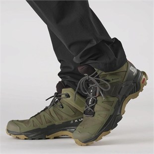 Salomon 417398 X Ultra 4 Mid Gtx Deep Lichen/Green Peat/Kelp Erkek Outdoor Bot
