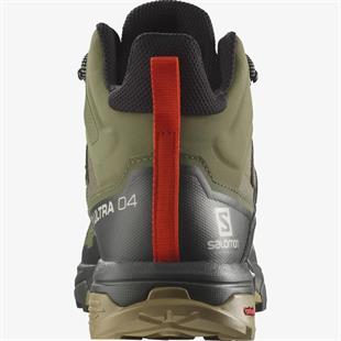 Salomon 417398 X Ultra 4 Mid Gtx Deep Lichen/Green Peat/Kelp Erkek Outdoor Bot