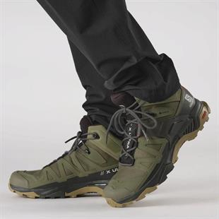 Salomon 417398 X Ultra 4 Mid Gtx Deep Lichen/Green Peat/Kelp Erkek Outdoor Bot