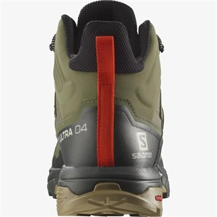 Salomon 417398 X Ultra 4 Mid Gtx Deep Lichen/Green Peat/Kelp Erkek Outdoor Bot