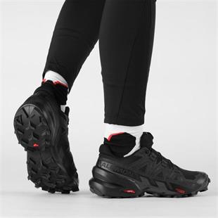 Salomon 417428 Speedcross 6 W Black/Black/Phantom Kadın Outdoor Ayakkabı