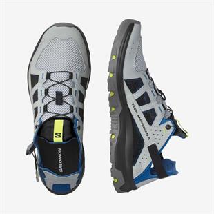 Salomon 471138 Techamphibian 5 Pearl Blue/Lapis Blue/Safety Yellow Erkek Outdoor Ayakkabı