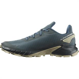 Salomon 471166 Alphacross 4 Stargazer/Carbon/Moss Gray Erkek Outdoor Ayakkabı