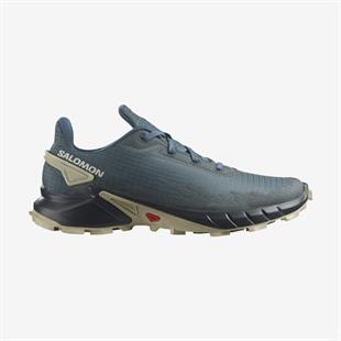 Salomon 471166 Alphacross 4 Stargazer/Carbon/Moss Gray Erkek Outdoor Ayakkabı