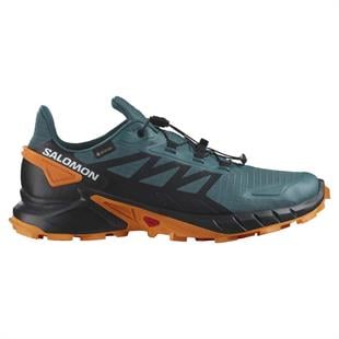 Salomon 471198 Supercross 4 GTX Stargazer/Black/Turmenic Erkek Outdoor Ayakkabı