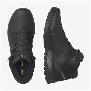 Salomon 471435 OUTrise Mid GTX Black/Black/Phantom Erkek Outdoor Bot