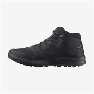 Salomon 471435 OUTrise Mid GTX Black/Black/Phantom Erkek Outdoor Bot