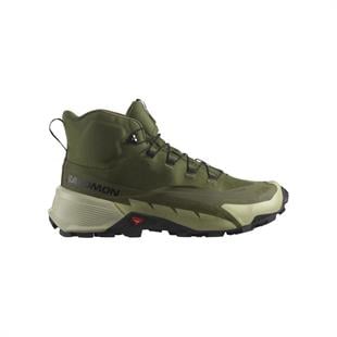 Salomon 471465 Cross Hike Mid GTX 2 Olive Night/Moss Gray/Black Erkek Outdoor Bot
