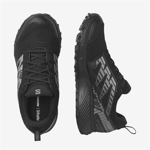 Salomon 471495 Wander GTX W Black/Plum Kitten/Gull Kadın Outdoor Ayakkabı