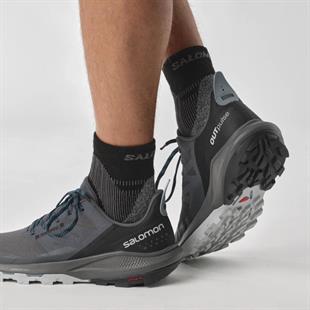 Salomon 471521 OUTpulse Ebony/Black/Algiers Blue Erkek Outdoor Ayakkabı